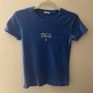 Women’s Brandy Melville Italia cotton baby tee